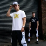 OX16 Plaid Smiley OX Tee (White + Black Edition)