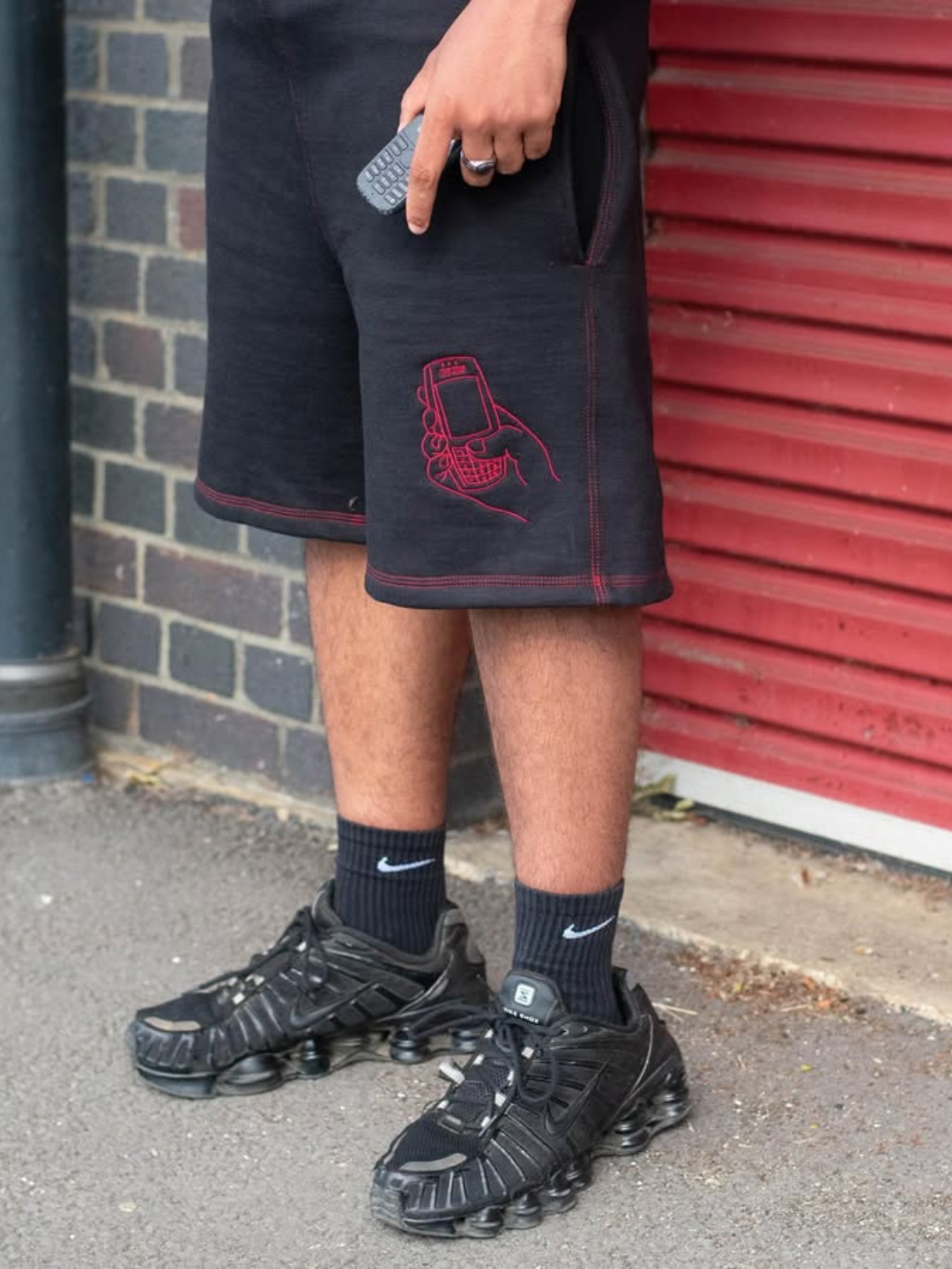 OX16 Burner Contrast Stitch Sweat Shorts OX16 Burner Contrast Stitch Sweat Shorts