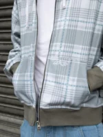 OX16 Plaid Zip Hoodie (1)