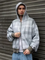 OX16 Plaid Zip Hoodie (3)